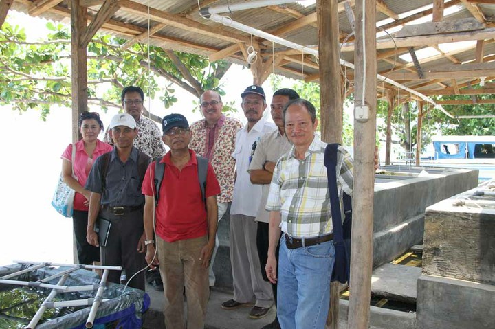 Field trip to Sea Cucumber Hatchery