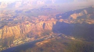 Region from above